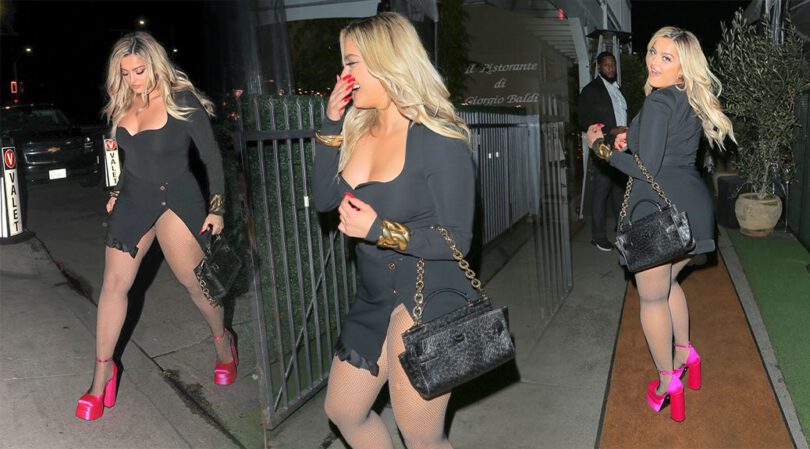 Bebe Rexha – Gorgeous Legs and Sexy Upskirt at Giorgio Baldi in Santa Monica