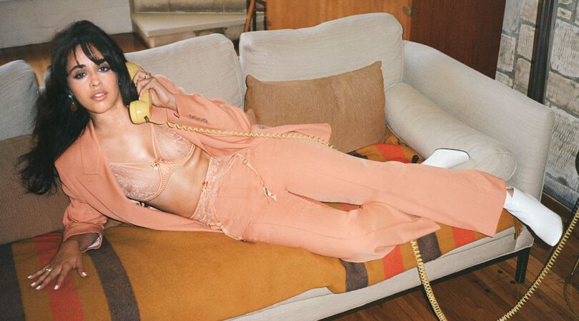 Camila Cabello – Sexy Boobs and Nipples in See-Through Bra in Max Montgomery Photoshoot