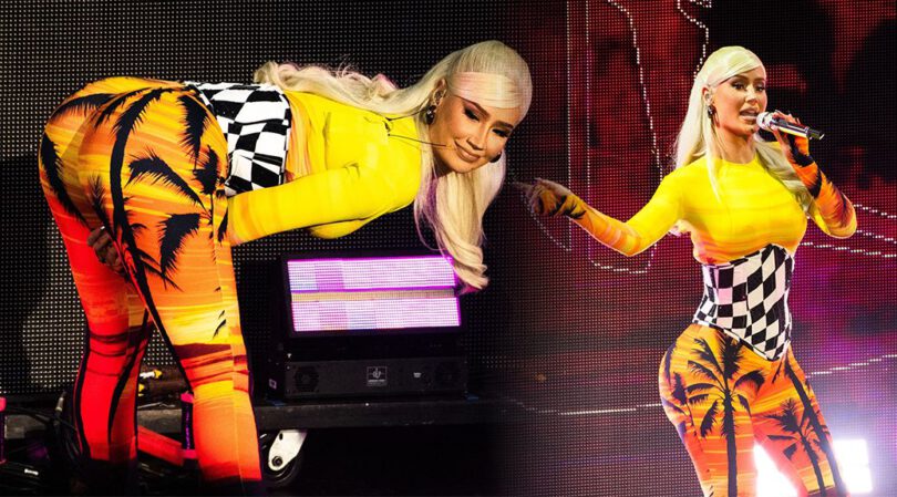 Iggy Azalea – Stunning Curvy Body at the Pitbull: I Feel Good Tour in Mountain View