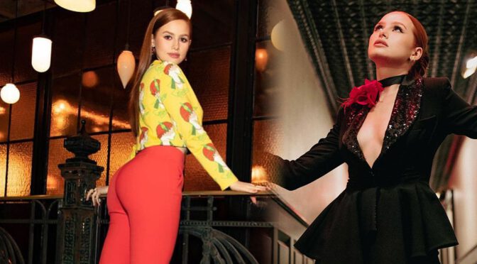 Madelaine Petsch – Gorgeous Ass and Braless Boobs in Chelsea Lauren NYFW Photo Diary