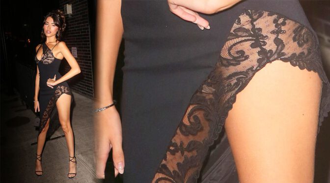 Madison Beer – Sexy Upskirt at Met Gala After Party in New York