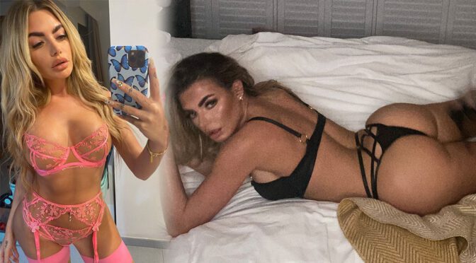 Megan Barton-Hanson – Stunning Body in a Sexy Panties and Bra