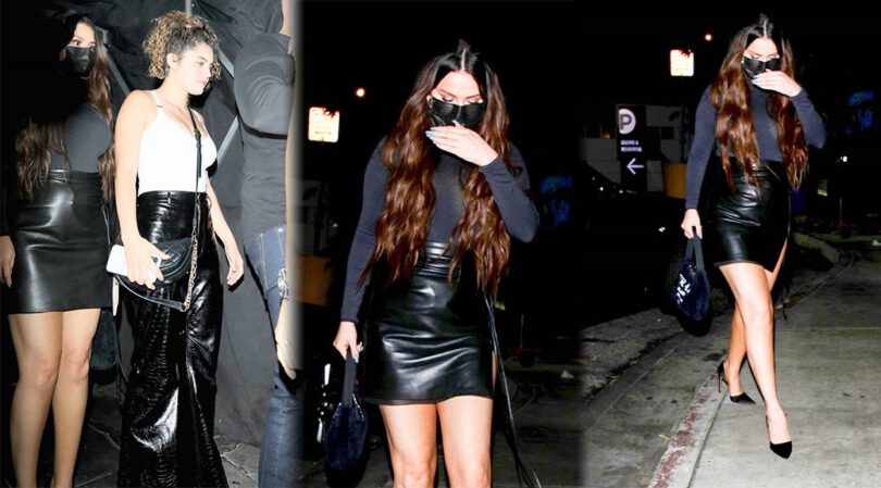 Selena Gomez – Gorgeous Legs in Mini Skirt at The Nice Guy in West Hollywood