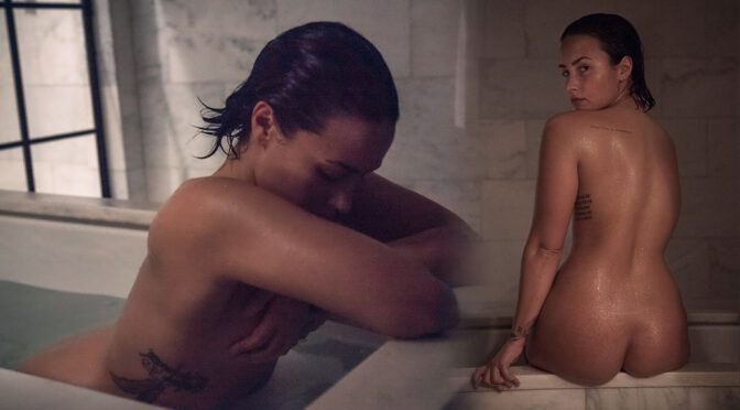 Demi Lovato – Gorgeous Ass in a Sexy Nude Vanity Fair Magazine Outtakes (NSFW)