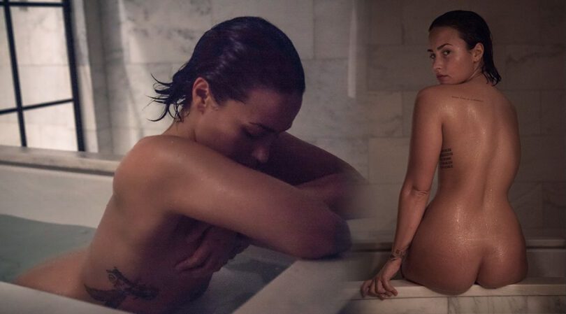 Demi Lovato – Gorgeous Ass in a Sexy Nude Vanity Fair Magazine Outtakes (NSFW)