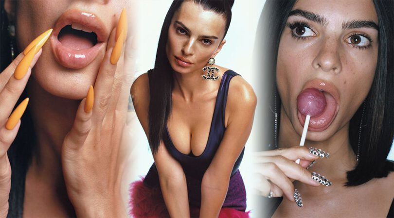 Emily Ratajkowski – Sexy Boobs in M: Le Magazine du Monde Magazine (November 2021)