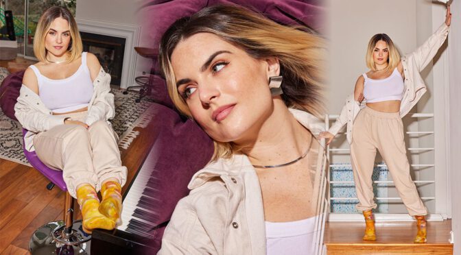 JoJo Levesque – Gorgeous Braless Boobs in a Sexy Photoshoot by Maggie Shannon