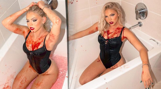 Jordyn Jones – Beautiful Body in a Sexy Halloween Photoshoot