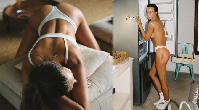 Josephine Skriver – Beautiful Ass and Topless Side-Boob in a Sexy Photoshoot