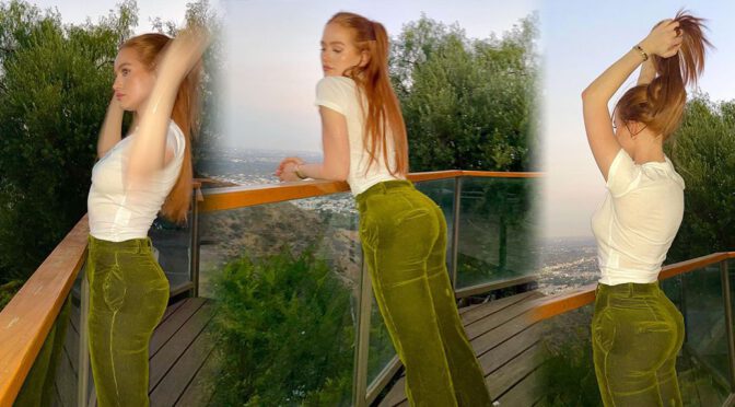 Madelaine Petsch – Stunning Big Ass in a Sexy Pants