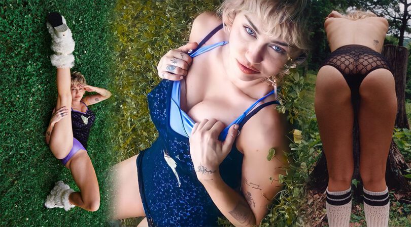 Miley Cyrus – Sexy Boobs and Ass in Interview Magazine Photoshoot (October 2021)
