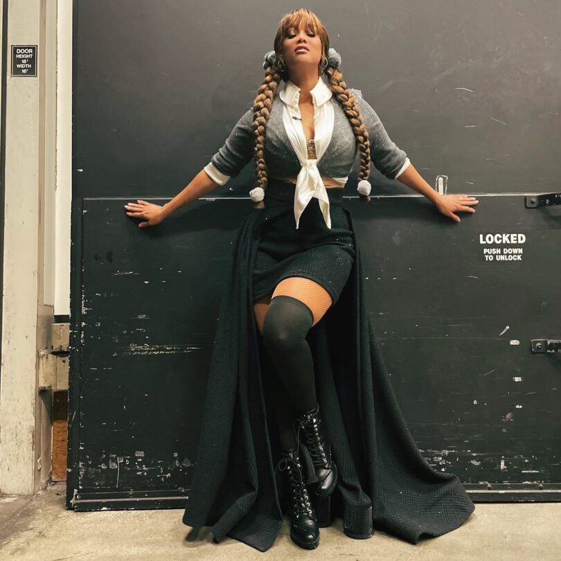 Tyra Banks As Britney Spears