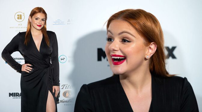 Ariel Winter – Sexy Legs in BLack Dress at 11th Annual Kids In The Spotlight Film Awards in Los Angeles