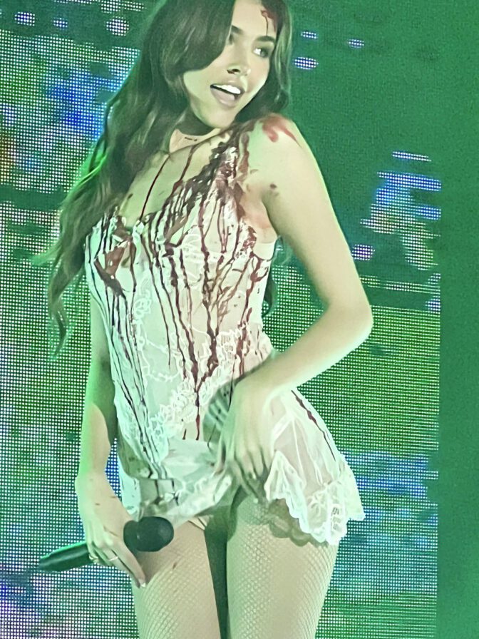 Madison Beer Sexy Upskirt