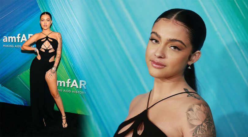 Malu Trevejo – Beautiful Legs and Boobs at amfAR Gala Los Angeles 2021 in West Hollywood