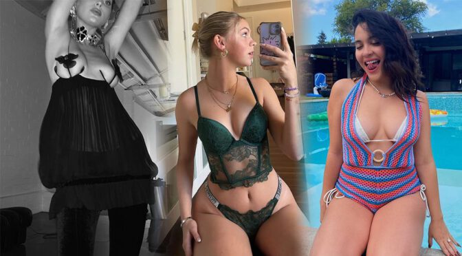 Jordyn Jones in a Sexy Lingerie and Other Celebrities in a Weekly Instagram/Twitter Roundup
