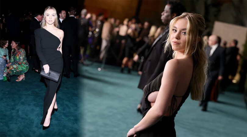 Sydney Sweeney – Fantastic Braless SIde-Boob at 10th Annual LACMA ART+FILM GALA in Los Angeles