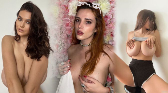 Bella Thorne’s Boobs & Nipple and Other Celebrities in a Weekly Instagram/Twitter Roundup