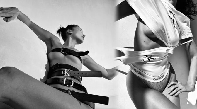 Bella Hadid – Beautiful Braless Boobs in a Sexy Photoshoot by Katie Burnett