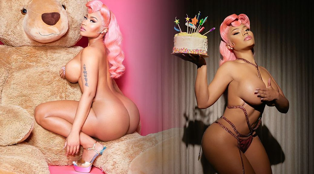 Nicki Minaj - Stunning Boobs and Ass in a Sexy Nude Pictures. 