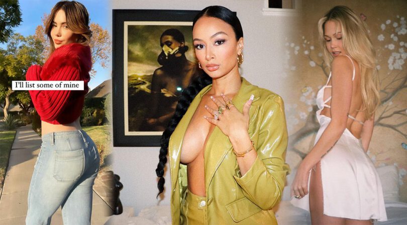 Draya Michele Braless Big Breasts and Other Celebrities in a Weekly Instagram/Twitter Roundup