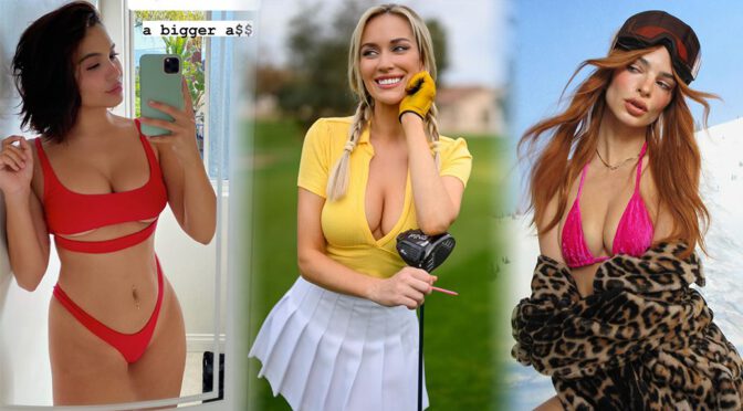 Paige Spiranac’s Gorgeous Boobs and Other Celebrities in a Weekly Instagram/Twitter Roundup