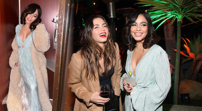 Vanessa Hudgens – Sexy Boobs in Big Cleavage at LA Mission’s Annual Holiday Fundraiser in Beverly Hills