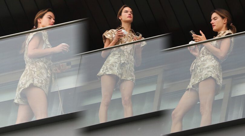 Alessandra Ambrosio – Gorgeous Legs and Sexy Upskirt in Rio de Janeiro