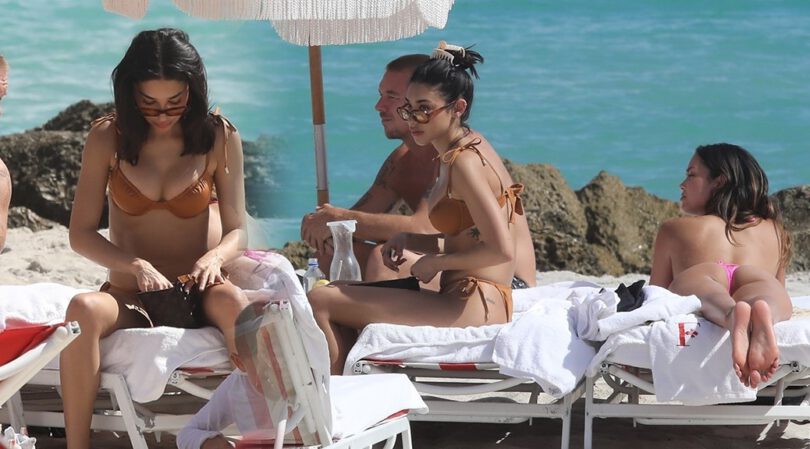 Chantel Jeffries – Hot Boobs in a Sexy Bikini at the Beach in Miami