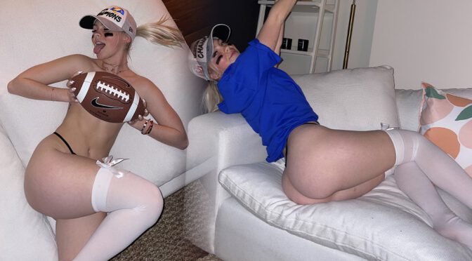 Jordyn Jones – Stunning Body and Ass in Tiny Thong Panties