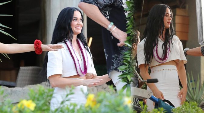 Katy Perry – Fantastic Braless Underboobs on American Idol in Maui