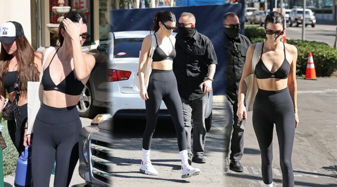 Kendall Jenner Cameltoe And Pokies