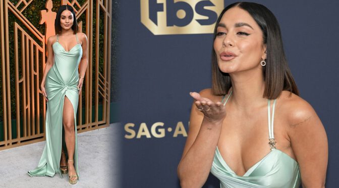 Vanessa Hudgens Sexy Legs And Braless Breasts