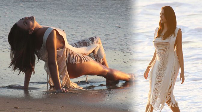 Zita Vass – Beautiful Body and Sexy Nipples at a Bikini Photoshoot in Malibu (NSFW)