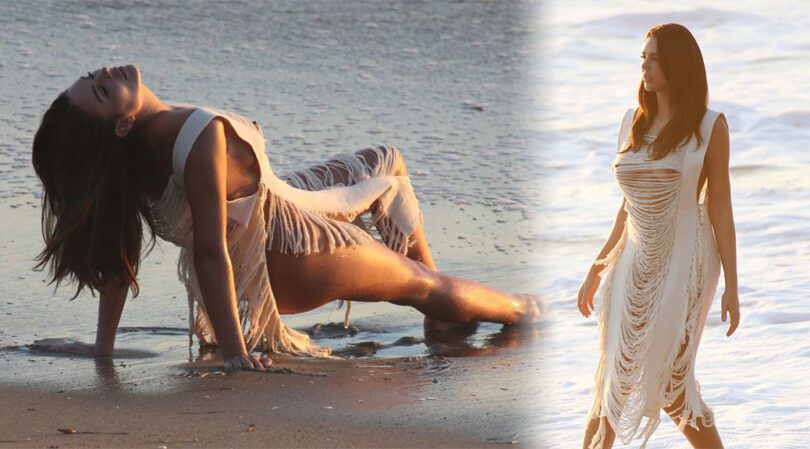 Zita Vass – Beautiful Body and Sexy Nipples at a Bikini Photoshoot in Malibu (NSFW)