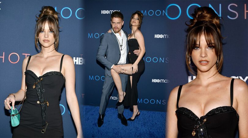 Barbara Palvin – Stunning Body in a Sexy Dress at Moonshot Screening in Hollywood