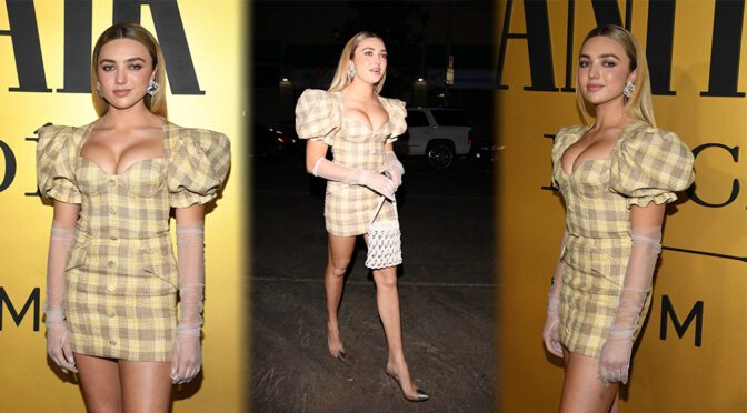 Peyton Roi List – Gorgeous Boobs and Big Cleavage at Vanities Party: A Night For Young Hollywood in Hollywood