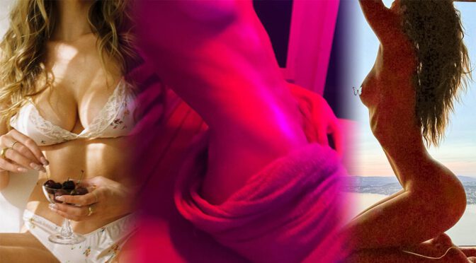 Candice Swanepoel Naked in Sauna and Other Celebrities in a Weekly Instagram/Twitter Roundup
