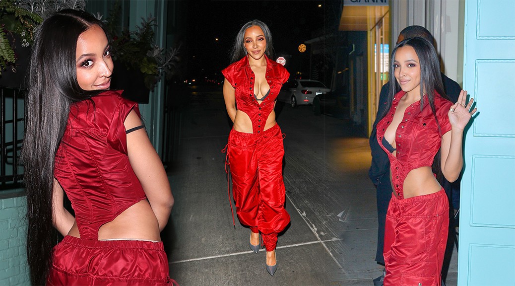 Tinashe - Beautiful Big Boobs at Gigi’s in Los Angeles. 