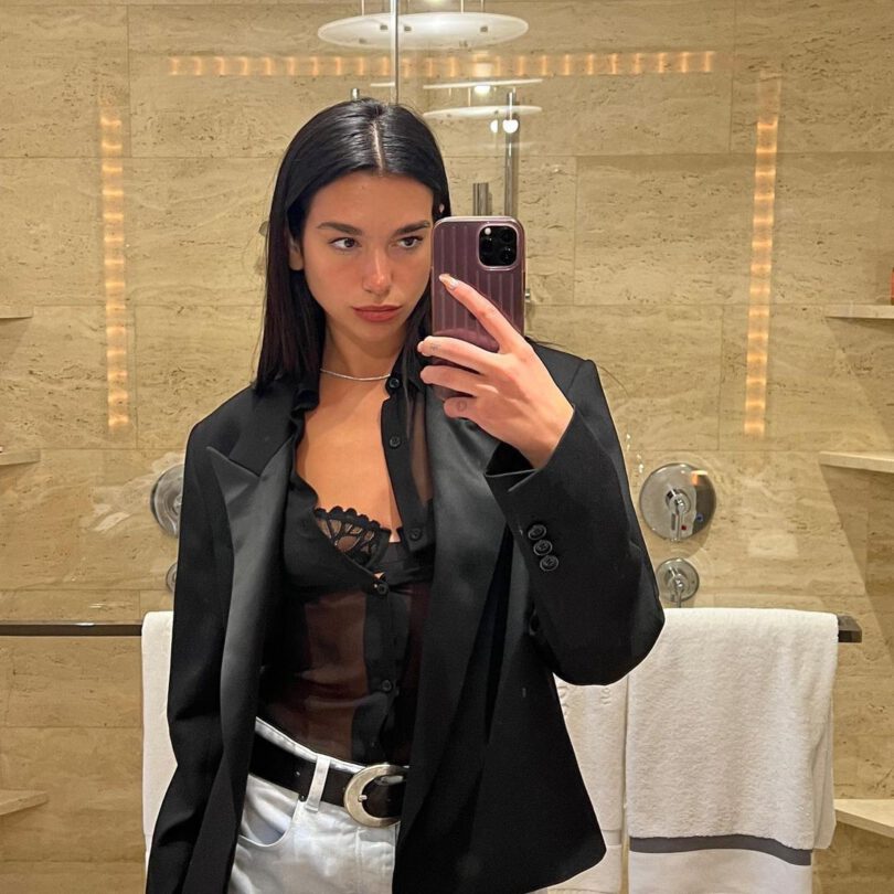 Dua Lipa Sexy Selfie