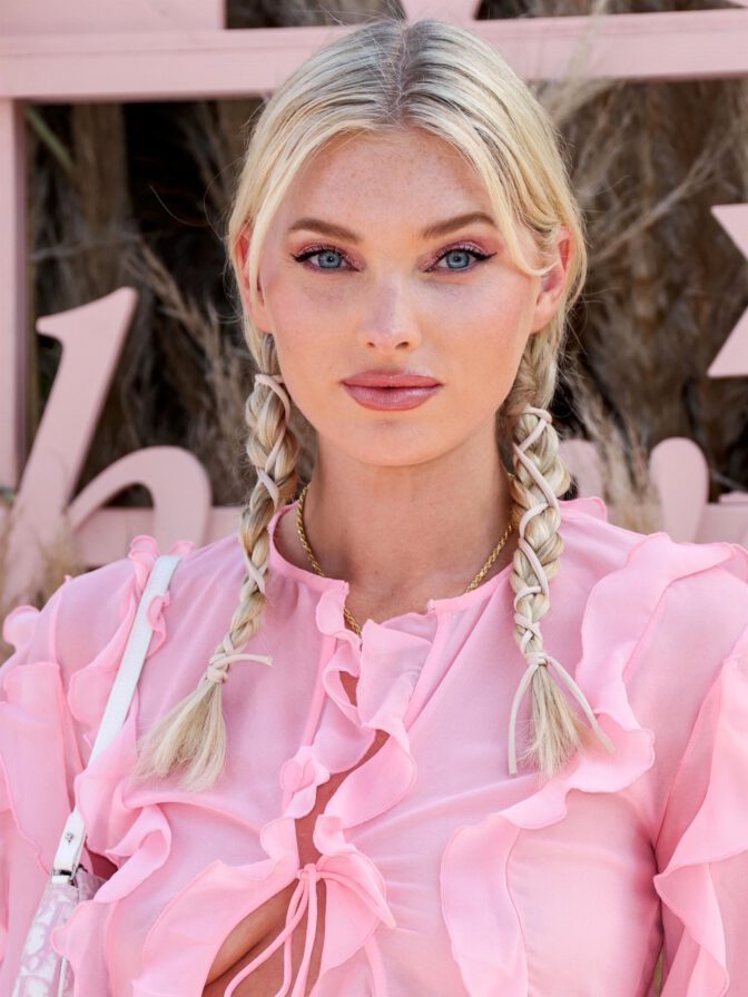Elsa Hosk Braless Boobs