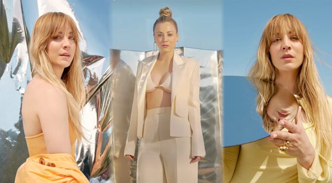 Kaley Cuoco – Sexy Boobs in Glamour Magazine Photoshoot (April 2022)