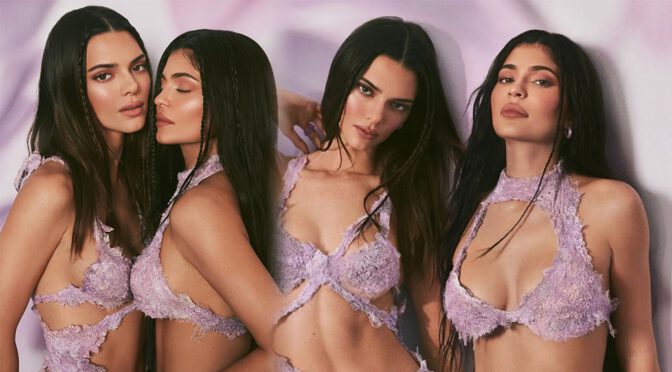 Kendall and Kylie Jenner – Sexy in Skimpy Outfits for Kylie & Kendall Cosmetics 2022