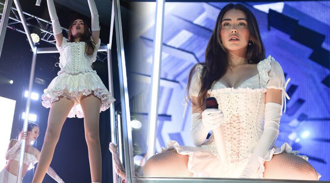 Madison Beer – Fantastic Legs & Ass on Stage in Manchester