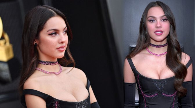 Olivia Rodrigo – Beautiful Boobs at 64th Annual GRAMMY Awards in Las Vegas