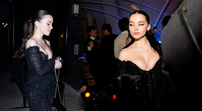 Dove Cameron – Gorgeous Big Boobs at Boom Boom Room’s Met Gala Afterparty in New York