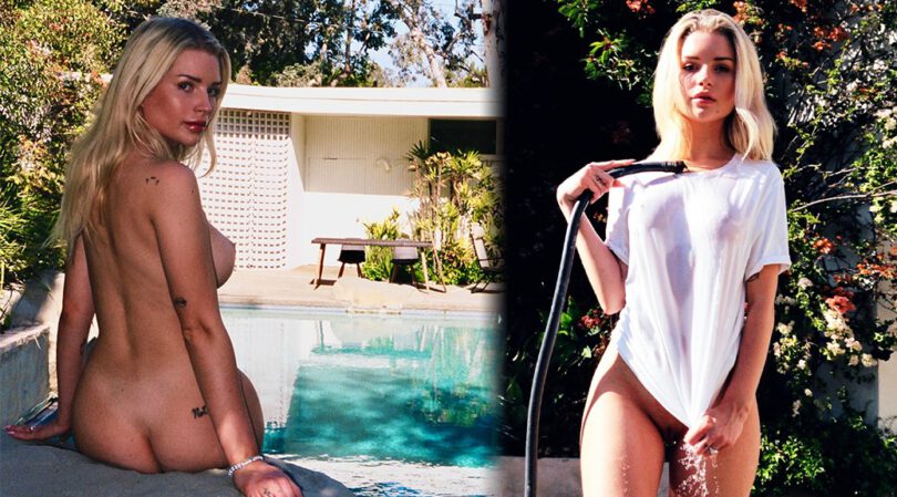 Lottie Moss Expose Boobs and Pussy in a Naked Photoshoot (NSFW)
