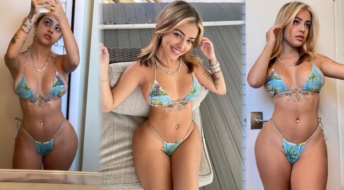 Malu Trevejo – Gorgeous Body in a Tiny Bikini