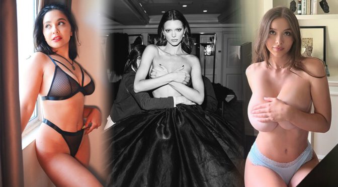 Kendall Jenner’s Topless Handbra and Other Celebrities in a Weekly Instagram/Twitter Roundup