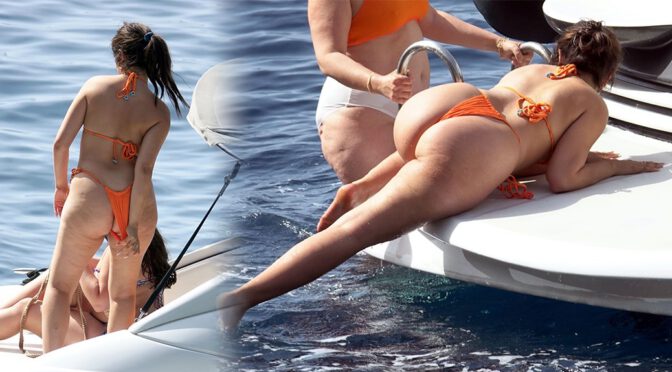 Camila Cabello’s Big Sexy Ass in Thong Bikini in Capri